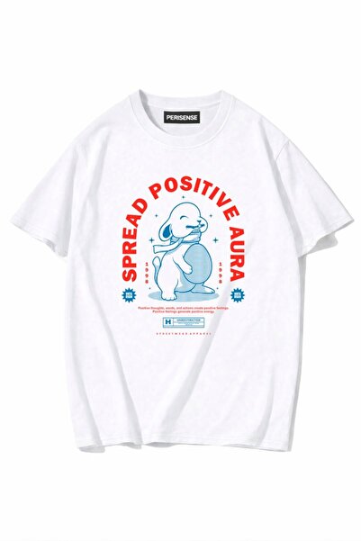 PERISENSE Unisex Γυναικεία/Ανδρικά με τύπωμα 100% Βαμβάκι Premium Χτενισμένα ...