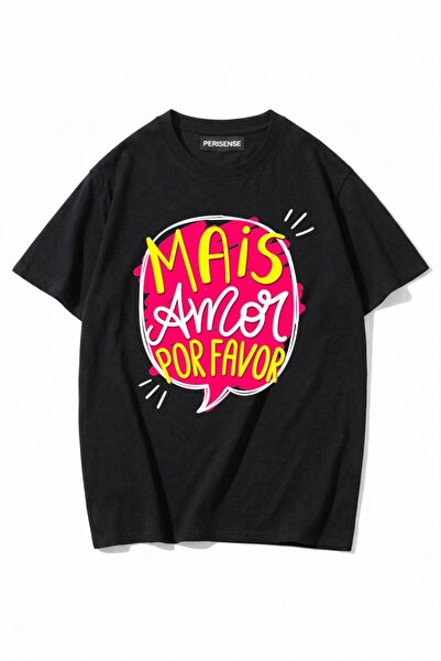 PERISENSE Unisex Femei/Bărbați cu imprimeu bumbac 100% Premium bumbac moale s...