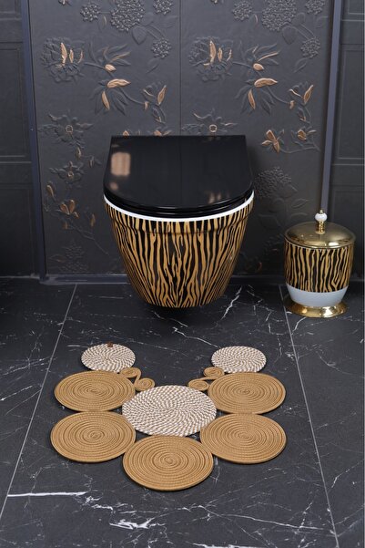 JÜTEX HOME Jute, Straw, Doormat, Bathroom Mat, Toilet Seat Mat, Toilet Seat M...