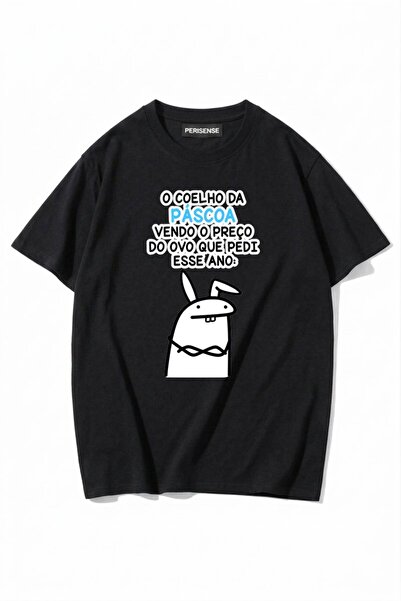 PERISENSE Unisex Γυναικεία/Ανδρικά με τύπωμα 100% Βαμβάκι Premium Χτενισμένα ...