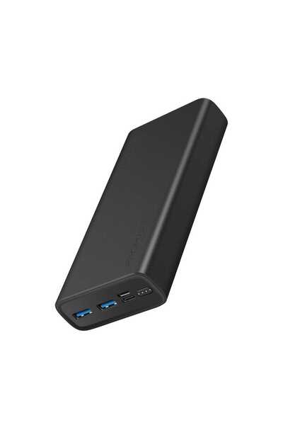 Promate Bolt 20 Portable Power Bank, 20000mAh, Black