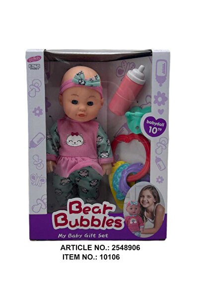 Fabiola 10 inches Baby Doll Play Set, Assorted