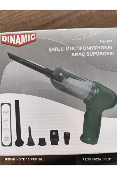 Dinamic Şarzlı Multi fonksiyonel Araç Süpürgesi