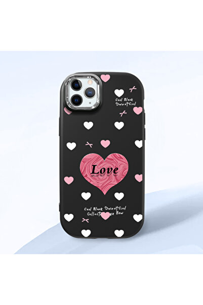 Hontinga iPhone 11 Pro Compatible Camera Protected Black Soft Silicone Phone ...