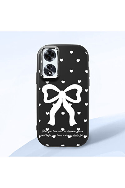 Hontinga Oppo A60 Compatible Camera Protected Black Soft Silicone Phone Case ...