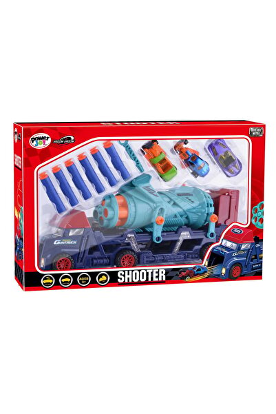 Power Joy لعبة إطلاق النار Vroom Diecast Shooter المكونة من 3 قطع K177A