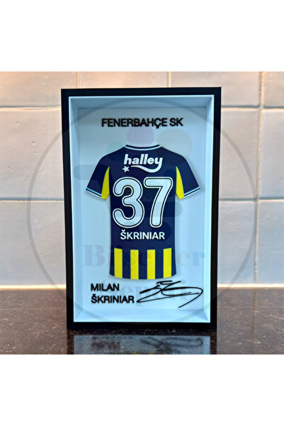 Bi'şeyler Sepeti Milan Škriniar - Fenerbahçe - Forma İmzalı Çerçeve Hediyelik...