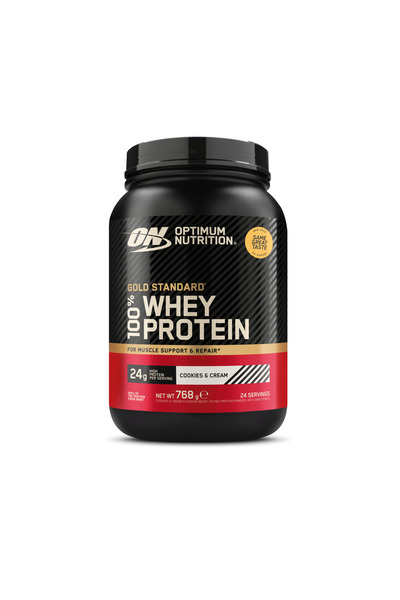 ON Optimum Nutrition Pudra proteica proteină zer, aromă de biscuiți ON 100% W...