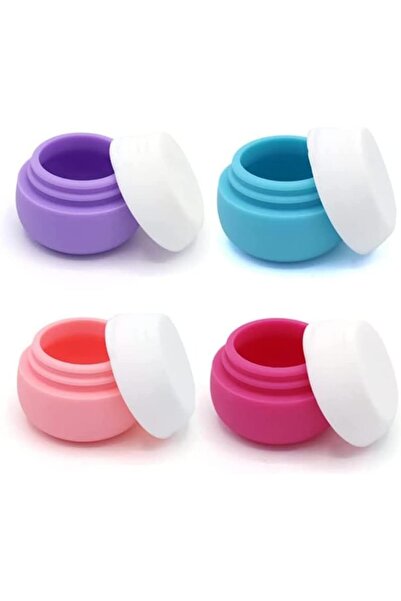 Arabest 4Pcs Travel Cosmetic Container,Toiletries Travel Container,Silicone C...
