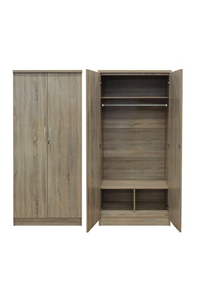 Psp P.S.P 2 Door Particle & Chip Board Wardrobe