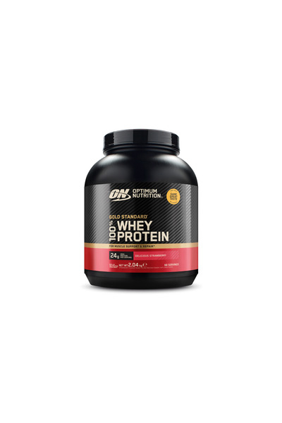 ON Optimum Nutrition Pudra proteica proteine zer, aroma căpșuni ON 100% Whey ...