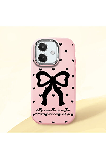 Hontinga حافظة هاتف من السيليكون الناعم باللون الوردي متوافقة مع كاميرا أوبو ...