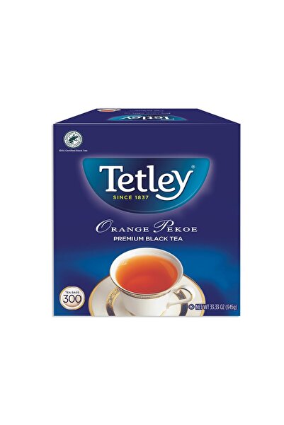 Tetley شاي أورانج بيكو، حجم مناسب لخدمات الطعام، 300 كيس