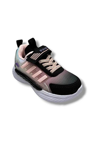 N'drops Ndrops 023-26 Anorak ergonomic Fată sneakerși Black Powder 26-30