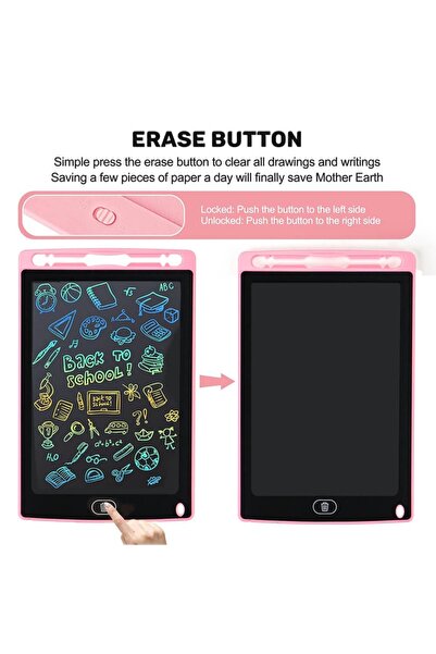 OEM Tabletă de desen LCD roz de 8,5 inci pentru copii