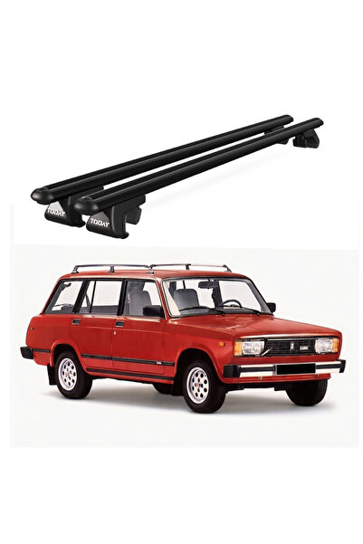 Venüs Lada 2104 Nowa Sw (1984-2012) Uyumlu Siyah Ara Atkı Port Bagaj Tavan Barı