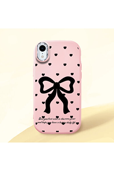 Hontinga iPhone Xr Compatible Camera Protected Pink Soft Silicone Phone Case ...