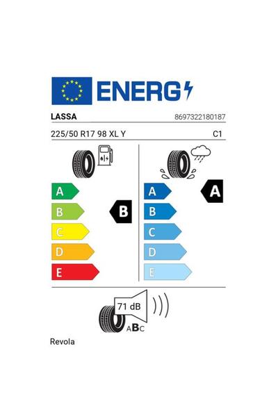 Lassa Anvelopa Vara 225/50 R17 Revola 98 Xl Y