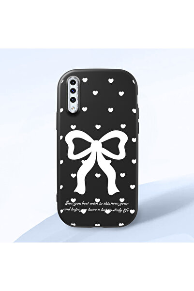 Hontinga حافظة هاتف سامسونج جالاكسي A30S متوافقة مع الكاميرا، مصنوعة من السيل...