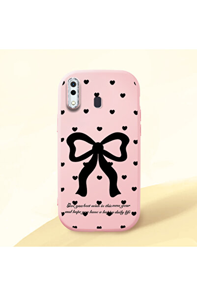 Hontinga حافظة هاتف سامسونج جالاكسي A20 متوافقة مع الكاميرا، مصنوعة من السيلي...