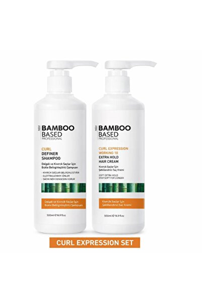 Bamboo Based Professional CURL DEINATION ŞAMPUAN & WORKING 10 BUKLE BELİRGİNL...