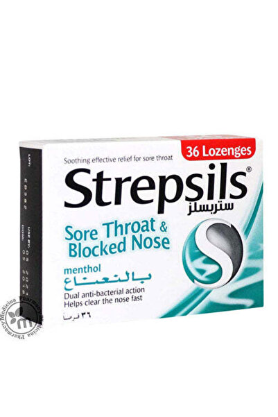 STREPSİLS MENTHOL LOZENGES 24S