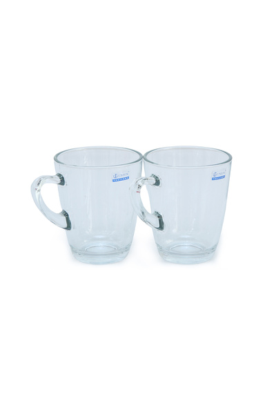 Union 2 pcs Glass Mug Set, 11.5 oz, UG-343