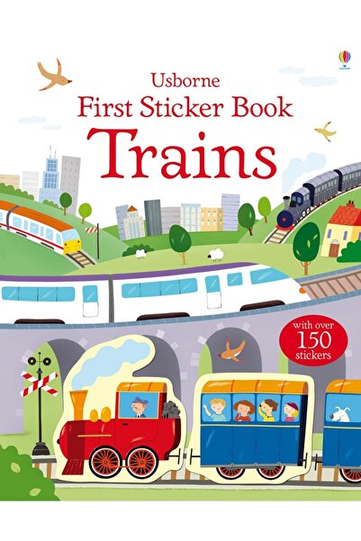 Usborne First Sticker Book - Trains