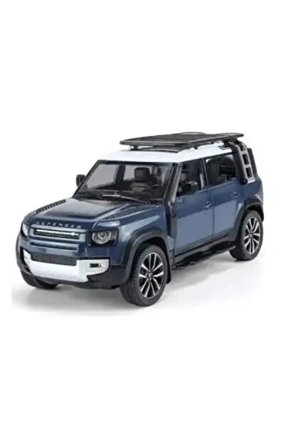 HMB Land Rover Defender 110 1:24 Diecast Model Car – Licensed SUV with Sound ...