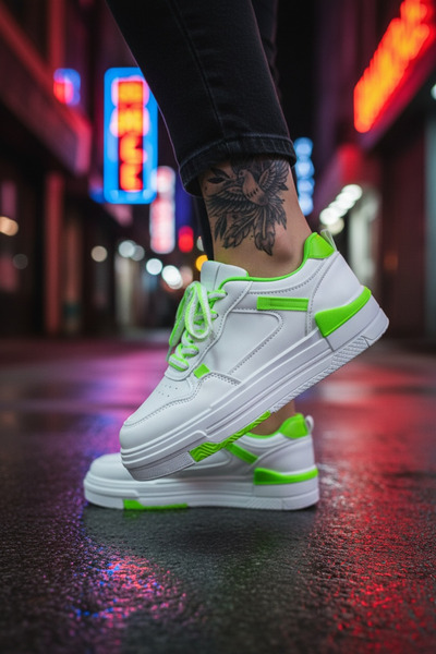 dehaine Adidasi dama causal din piele ecologica, 8002