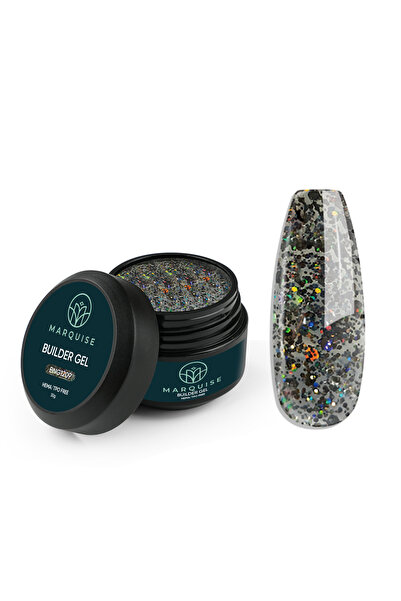 delis Τζελ κατασκευής νυχιών UV χωρίς HEMA/TPO, Marquise, γκλίτερ, 30 γρ.