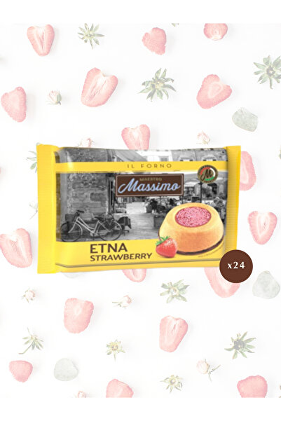 Maestro Massimo إيتنا تارت (كريمة الفراولة) 40 جرام × 24 قطعة