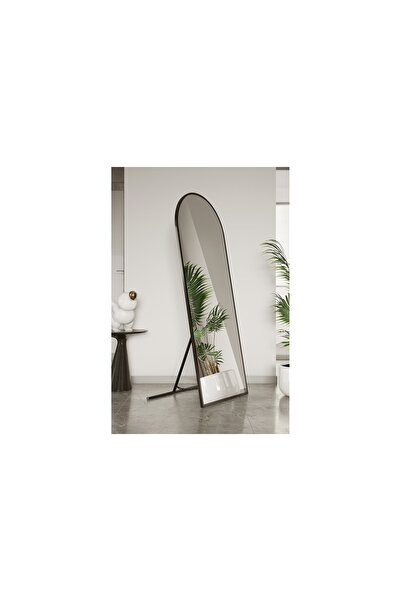 Vivense METAL ÇERÇEVELİ AYAKLI BOY AYNASI, SİYAH, 150X60