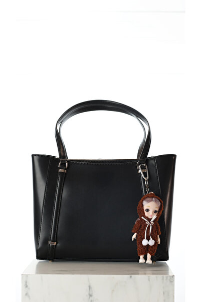 E MODA Μπρελόκ μωρού με κουκούλα βελούδινη φόρμα |   Καφέ