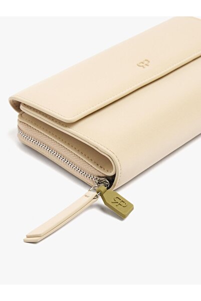 PARFOIS Kadın Yumuşak Dokulu Kapaklı Cüzdan
