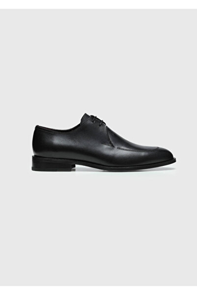 Ramsey Black Leather Classic Shoes
