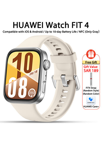 Huawei WATCH FIT 4 Smart Watch, 1.82" Display, up to 10-Day Battery Life, iOS...