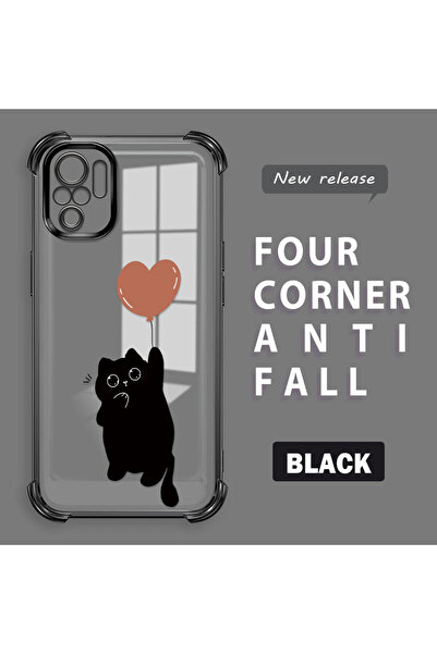 ucuc حافظة ريدمي نوت 10S المتوافقة مع الهاتف، مصنوعة من السيليكون الشفاف بأرب...