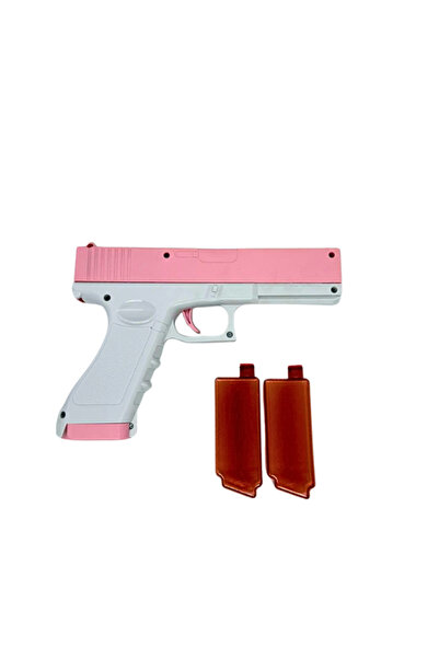 Toy Water Blaster Electric Roz cu Jet Continuu de Apa, Rezervor Detasabil, Ju...