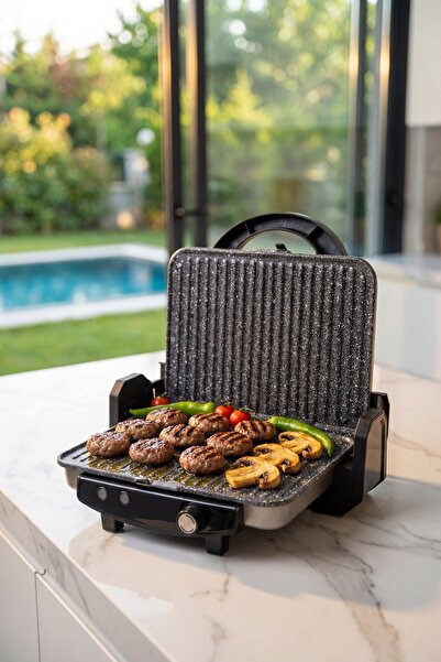 ACAR Ultimate Pro Pressio Grill and Toaster Inox - 1800 W