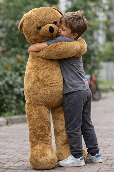 BİLGİ K K 110 cm Giant Plush Bear Brown – Ultra Soft Pouf Large Size Plush To...