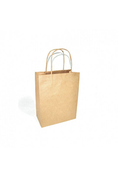 MSG PACKAGING Set of 20 Gift bags, NATURAL, 18x8x24 cm