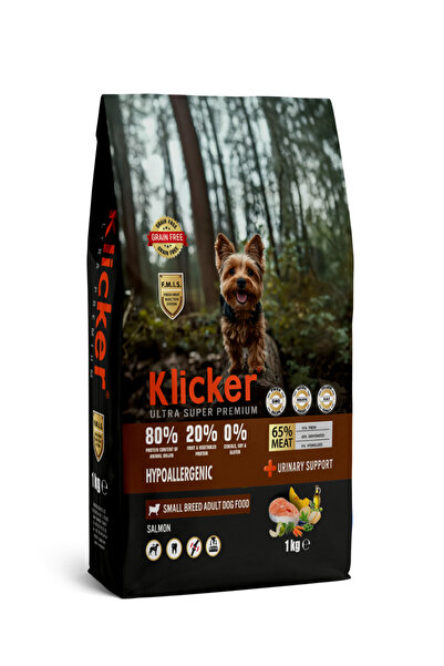 klicker Mini Irk Yetişkin Köpek Maması Somonlu – 1 kg