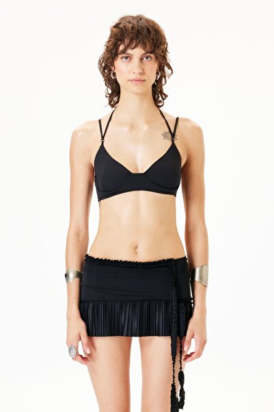 IAMNOTBASIC Φούστα Μπλεϊζ - Μαύρη