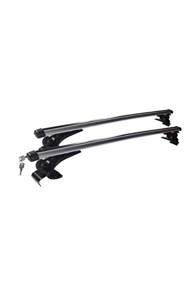 VENUSTAR Set 2 bare transversale din aluminiu, negre 130 cm, DS17-130N