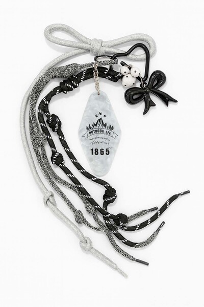 E MODA Μπρελόκ πολλαπλών τεμαχίων με θέμα το εξωτερικό χώρο & στολίδι τσάντας...