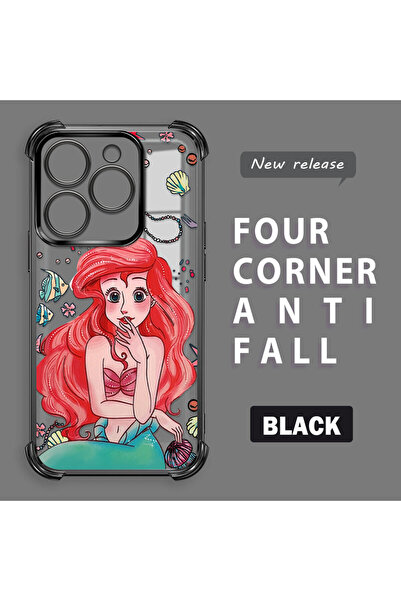 ucuc حافظة شفافة متوافقة مع Infinix Smart 8/8 Pro ذات أربعة زوايا من السيليكو...