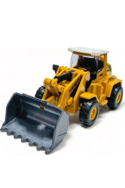 Shoplandu Sürtmeli Metal Uçlu Buldozer Kepçe - Hareketli İnşaat Aracı Kepçe G...