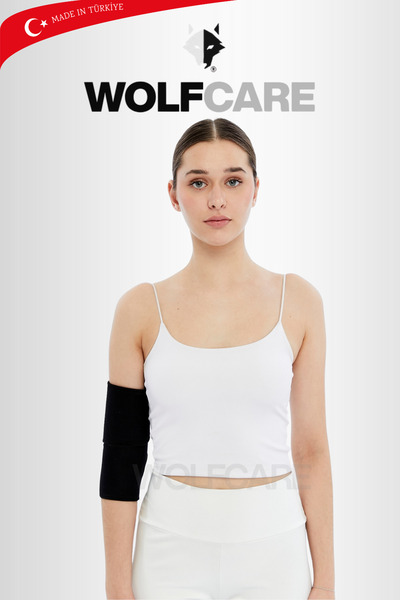 WOLFCARE Dirseklik – Tenisçi Dirseği Destekleyici Dirsek Bandajı Spor ve Günl...