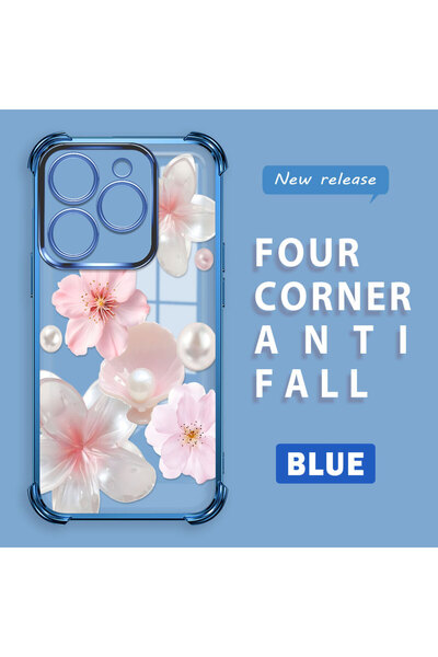 ucuc غطاء حماية شفاف متوافق مع هاتف Infinix Hot 40i، مصنوع من السيليكون بأربع...